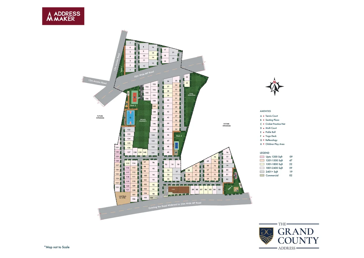 Grand County Address master plan layout